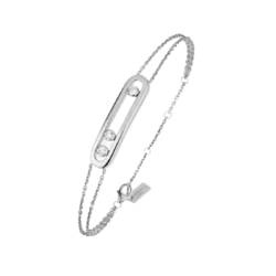 Messika Move Classique Bracelet in White Gold