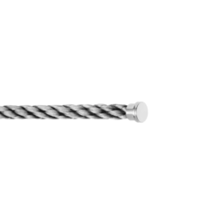 Câble FRED Acier GM en acier embouts en acier inoxydable ou or blanc