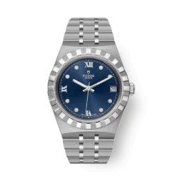 Tudor Royal bleu serti 34 mm m28400-0007