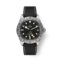 Black Bay Pro bracelet hybride cadran noir 39 mm 79470-0003