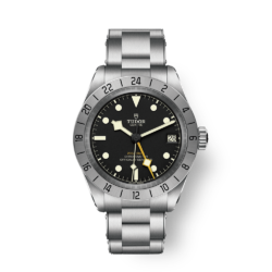 Black Bay Pro bracelet acier cadran noir, tudor-m79470-0001