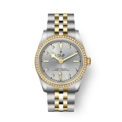 tudor Black Bay S&G argenté sertie 31 mm m79613-0006