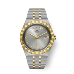 Tudor Royal silver-plated gold-plated 41 mm m28603-0002