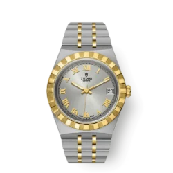 tudor royal argenté or 34-m28403-0001