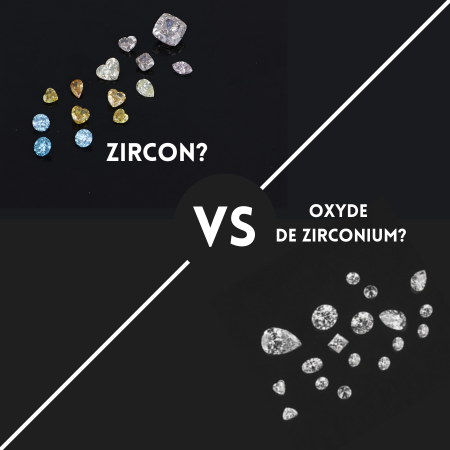 La différence entre le zircon et l'oxyde de zirconium