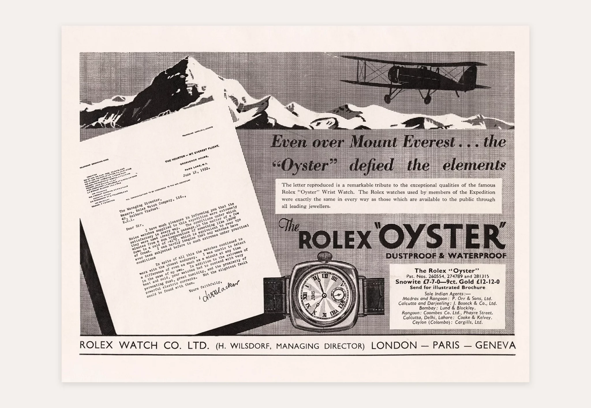 Oyster perpetual Air-King - Bollwerk Joailliers