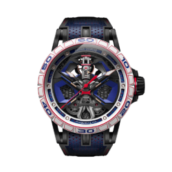 Roger Dubuis Excalibur Spider Huracan DLC Black and Red Limited Edition rddbex1008