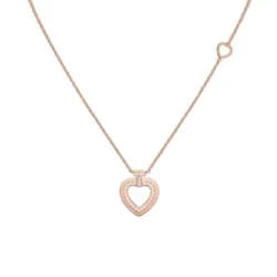 FRED Pendentif Pretty Woman Or rose PM serti de 30 diamants