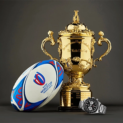 TUDOR, chronométreur officiel de la coupe du monde de rugby 2023™
