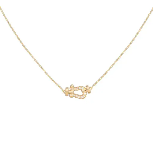 <B>FRED</B><br> Force 10 <br> Pendentif PM or jaune serti