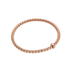Bracelet Eka M or rose diamant, FOPE