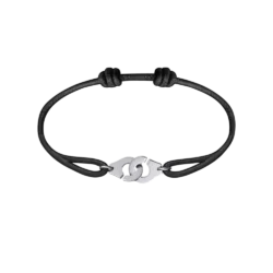 Dinh Van Menottes R10 white gold bracelet 341104