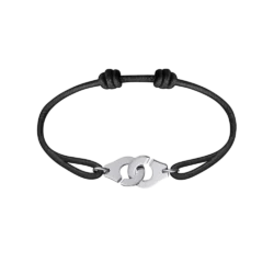 Dinh Van Menottes R12 white gold bracelet 341106