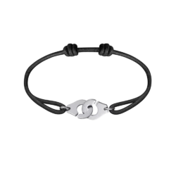 Dinh Van Menottes R12 platinum bracelet 341109
