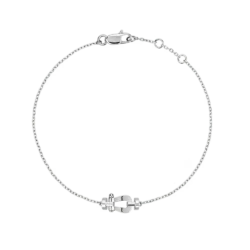 Bracelet Fred Force 10 petit modèle or blanc bollwerk joailliers mulhouse belfort bâle basel