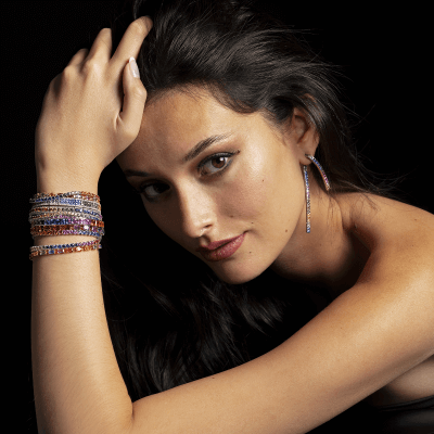 L'élégance intemporelle des bracelets rivières de diamants