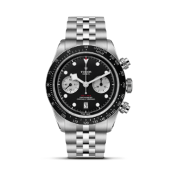 Black Bay Chrono bracelet 5 mailles cadran noir - tudor-m79360n-0013