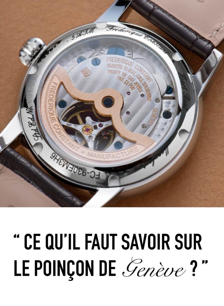 Ce qu'il faut savoir sur le poinçon de Genève