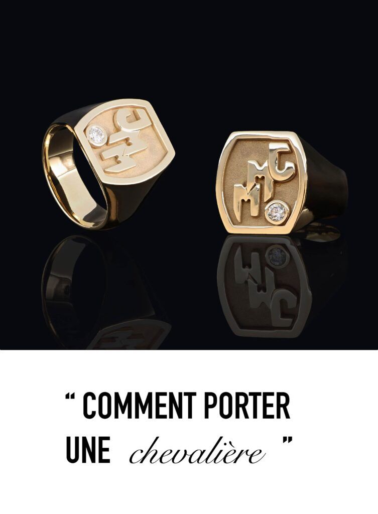 Comment porter une chevalière
