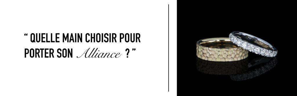 Quelle main choisir pour porter son alliance