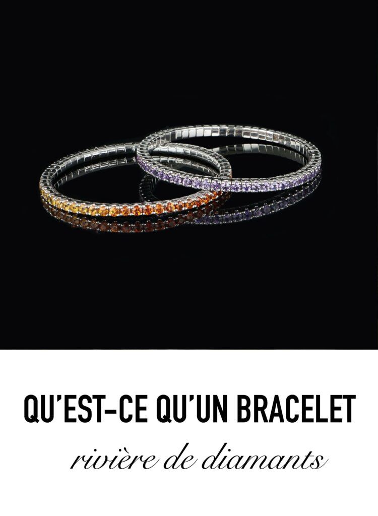 What is a diamond rivière bracelet?