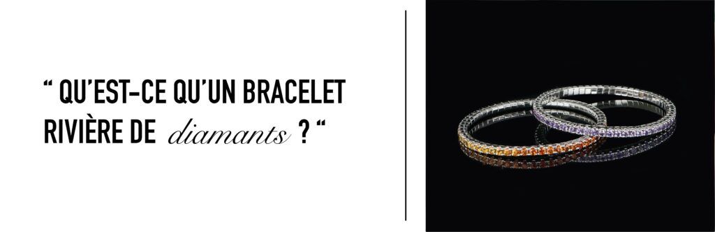 What is a diamond rivière bracelet?