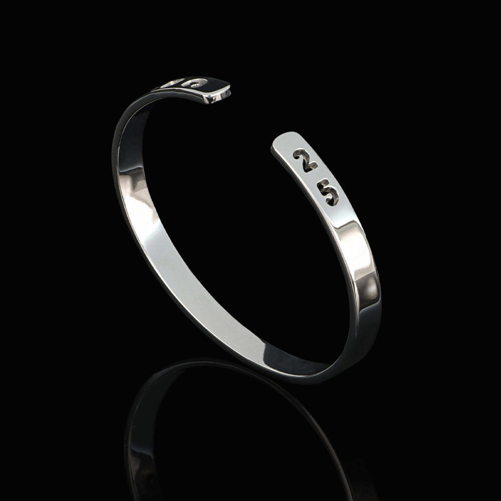Bracelet en or blanc