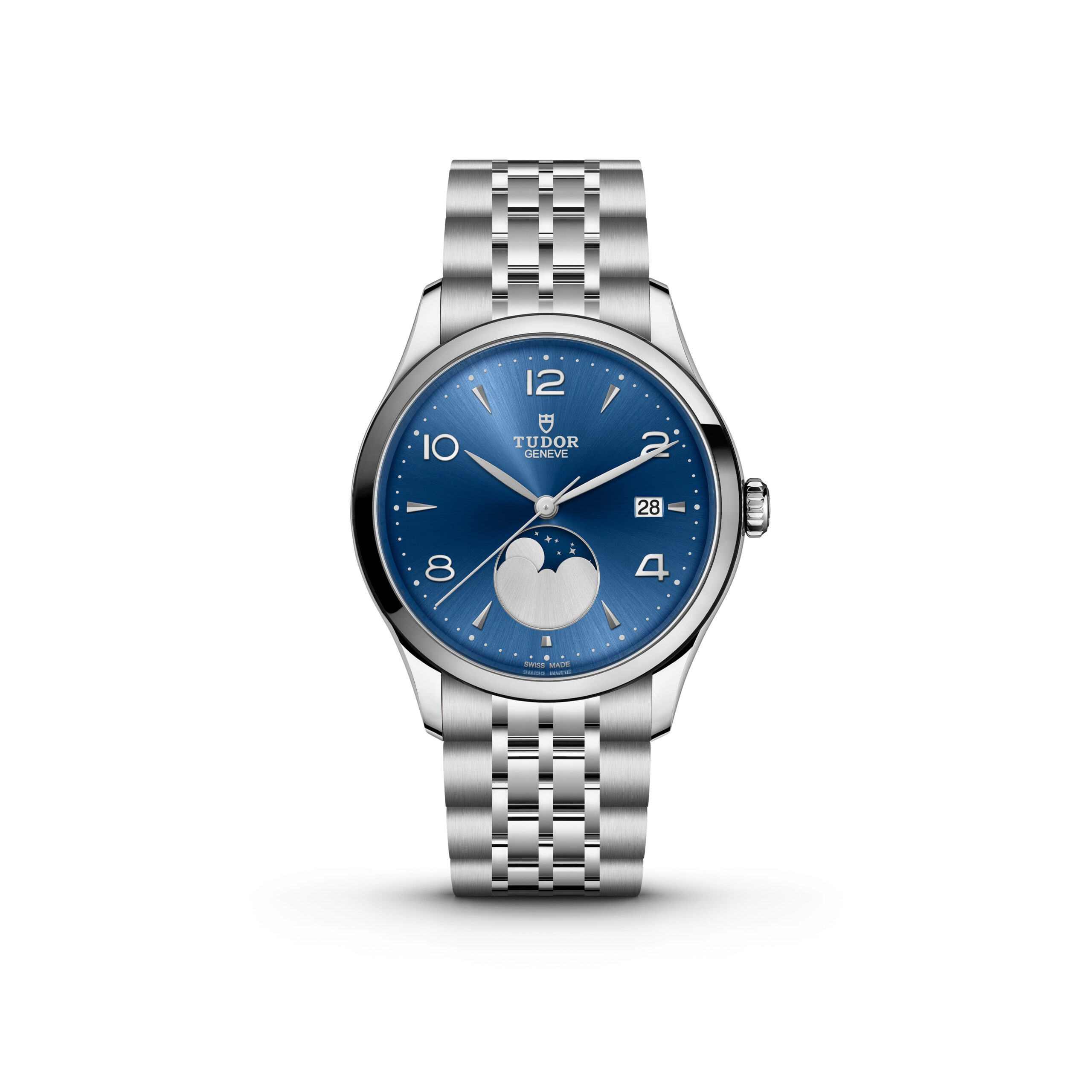 Tudor 1926 Luna cadran bleu