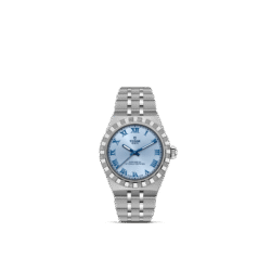 TUDOR Royal cadran bleu clair 30mm bracelet 5 mailles