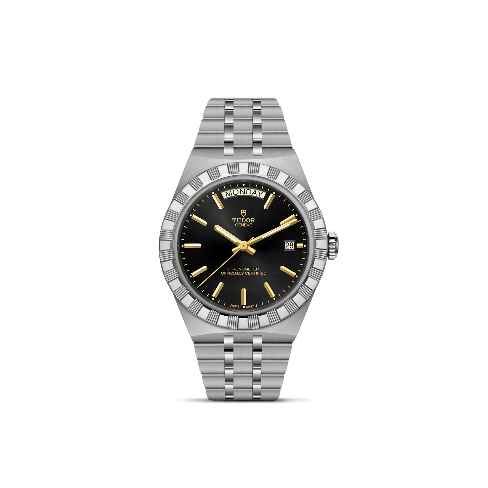 TUDOR Royal 40mm cadran noir bracelet 5 mailles